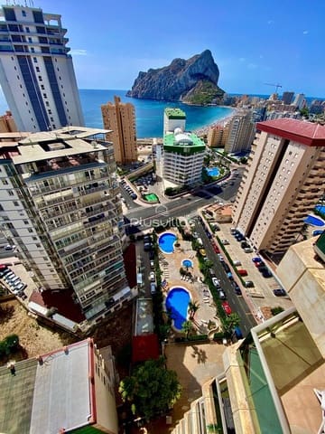 2 makuuhuone Huoneisto myytävänä paikassa Levante - Playa Fossa, Calpe / Calp mukana uima-altaan - 485 000 € (Ref: 10049641)
