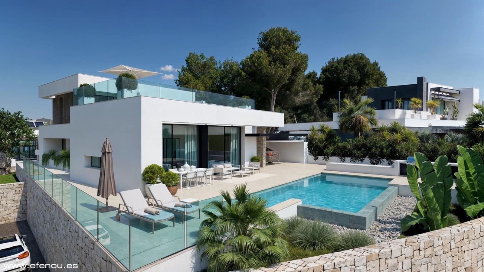 4 makuuhuone Huvila myytävänä paikassa Moraira mukana uima-altaan - 1 965 000 € (Ref: 10055609)