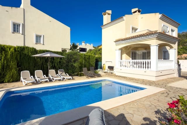 3 Zimmer Villa zu verkaufen in Pueblo, Calpe / Calp mit Pool - 485.000 € (Ref: 10059514)