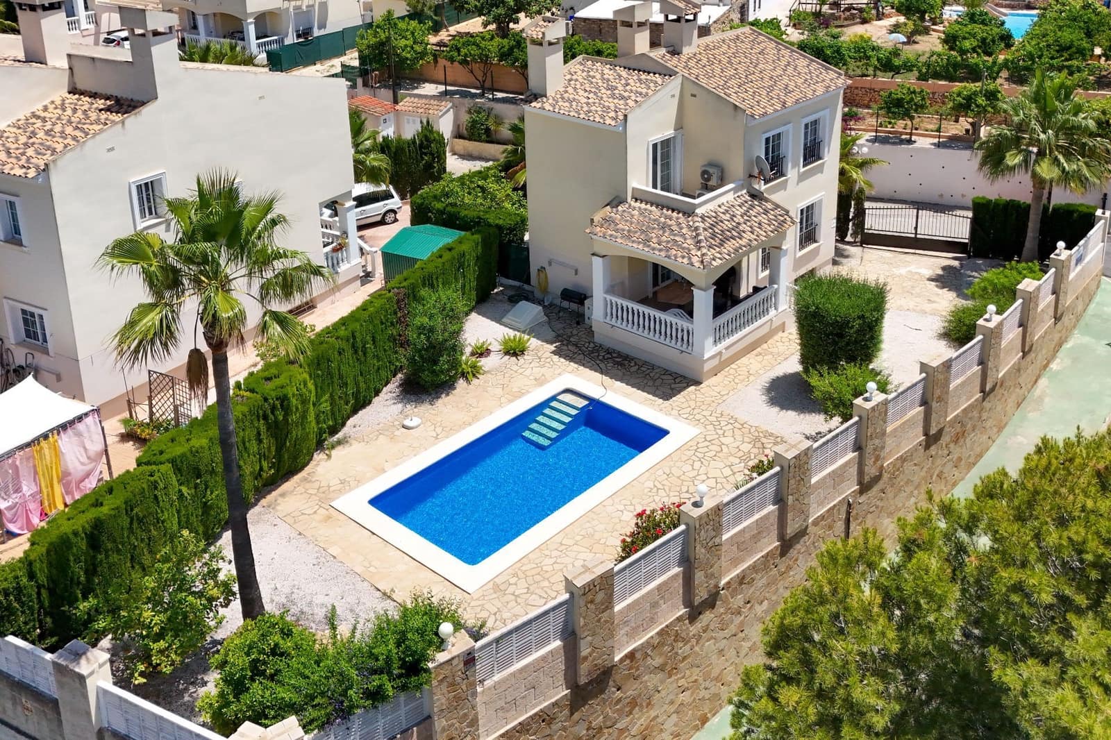 3 Zimmer Villa zu verkaufen in Calpe / Calp mit Pool - 485.000 € (Ref: 10059514)