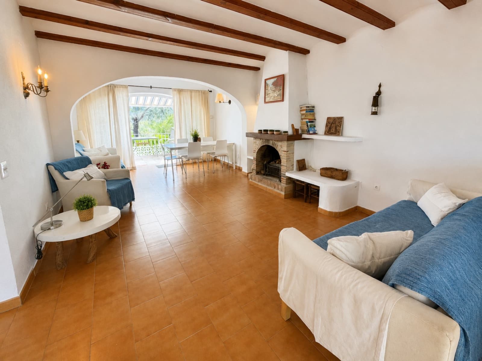 2 makuuhuone Bungalow myytävänä paikassa Moraira mukana uima-altaan 
autotalli - 329 000 € (Ref: 10132102)