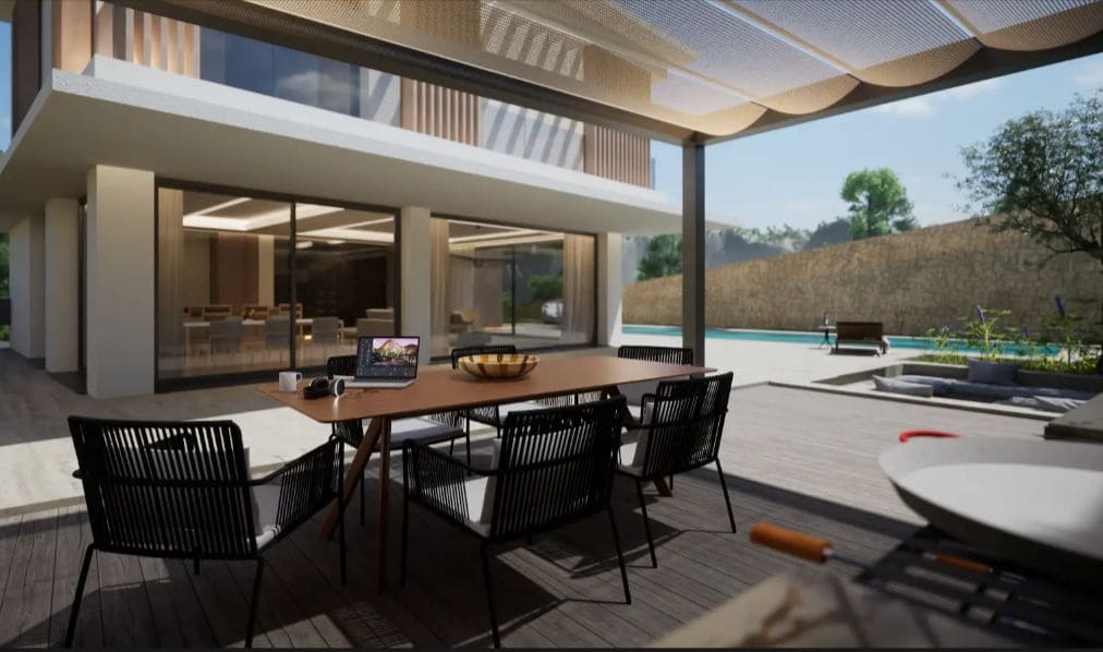 Chalet de 4 habitaciones en Moraira en venta con piscina - 1.575.000 € (Ref: 10177380)