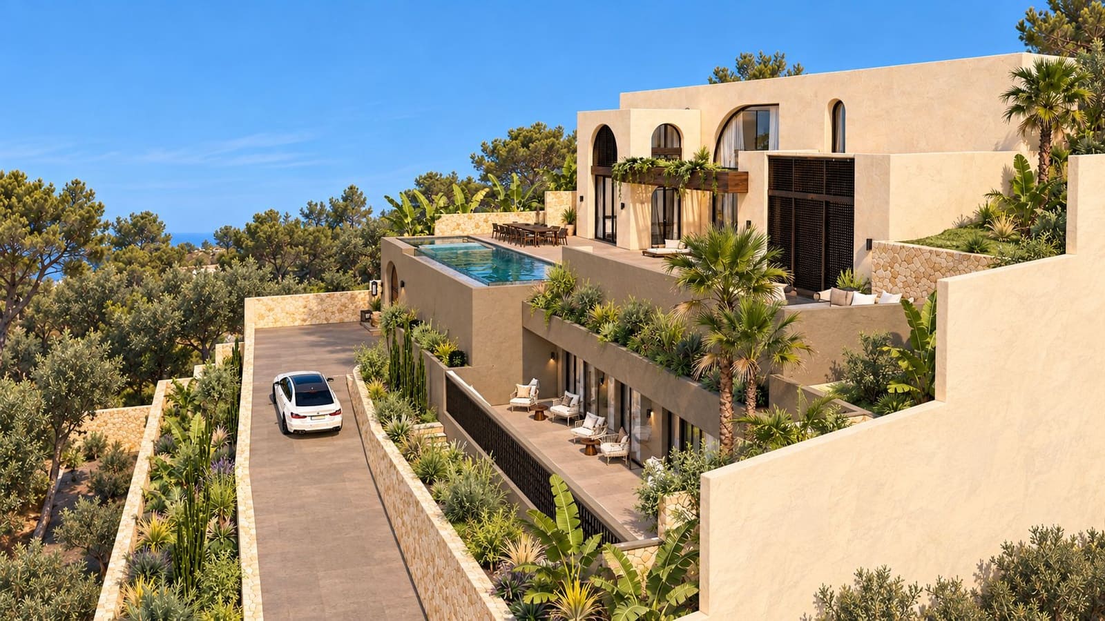 4 soveværelse Villa til salg i Moraira med swimmingpool garage - € 3.590.000 (Ref: 10177385)