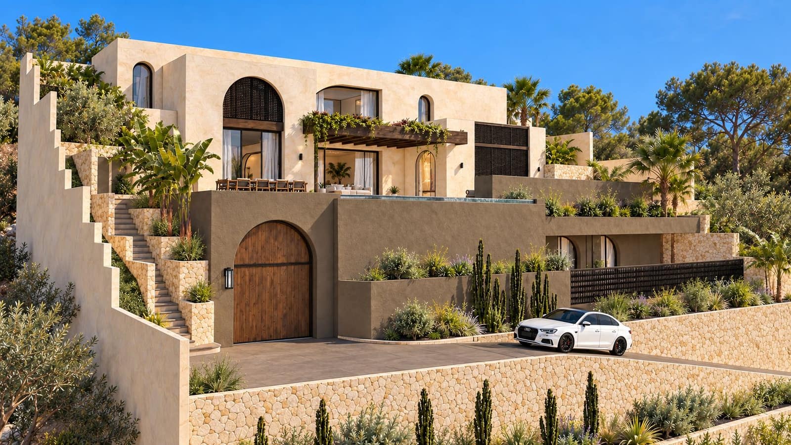 4 soveværelse Villa til salg i Moraira med swimmingpool garage - € 3.590.000 (Ref: 10177385)