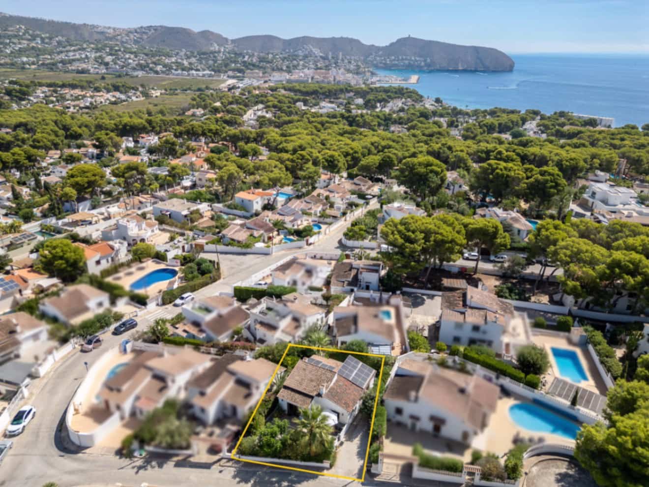 3 quarto Bungalow para venda em Moraira com piscina garagem - 469 000 € (Ref: 10180791)