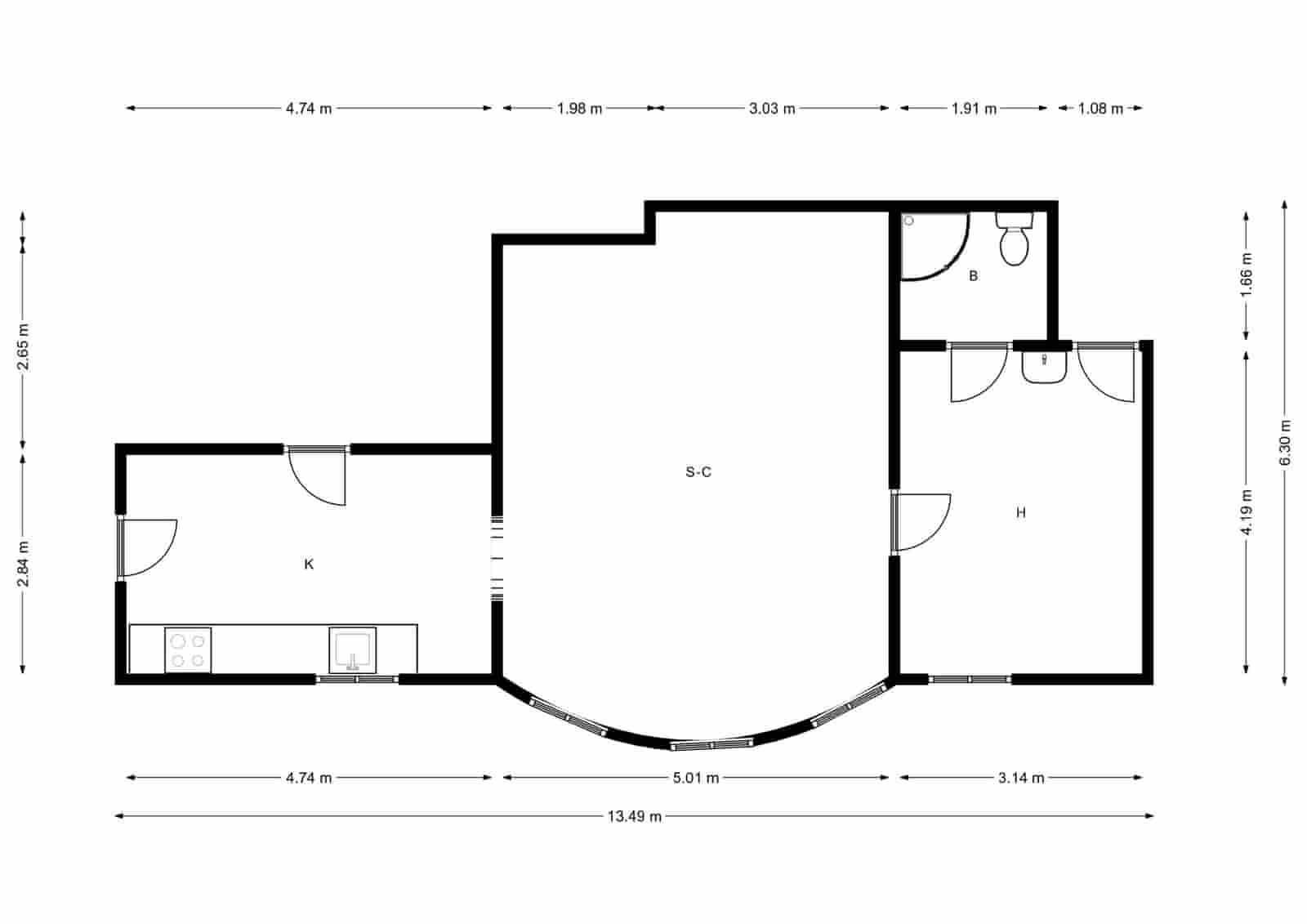 4 bedroom Villa for sale in Benitachell / Benitatxell with pool garage - € 560,000 (Ref: 10185158)
