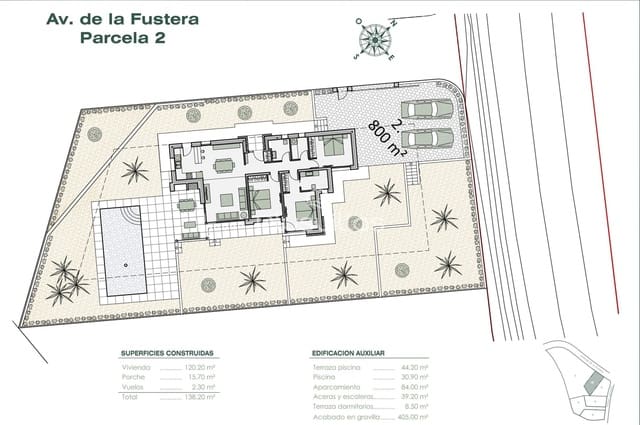 Chalet de 3 habitaciones en Benissa en venta con piscina - 890.000 € (Ref: 5944908)