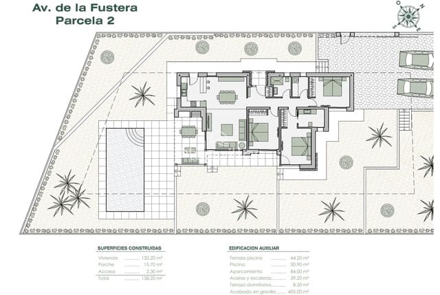 Chalet de 3 habitaciones en Benissa en venta con piscina - 890.000 € (Ref: 5944908)