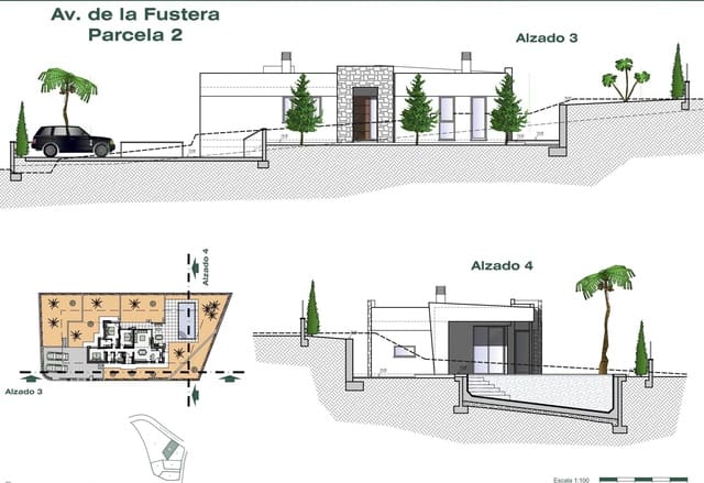 Chalet de 3 habitaciones en Benissa en venta con piscina - 890.000 € (Ref: 5944908)