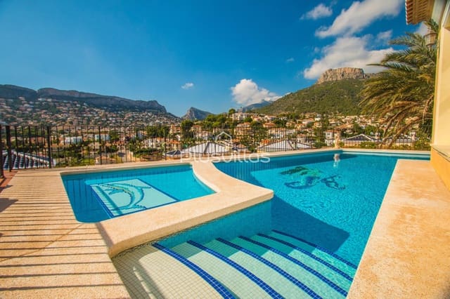 5 makuuhuone Huvila myytävänä paikassa Manzanera - Tosal, Calpe / Calp mukana uima-altaan - 1 900 000 € (Ref: 5973294)