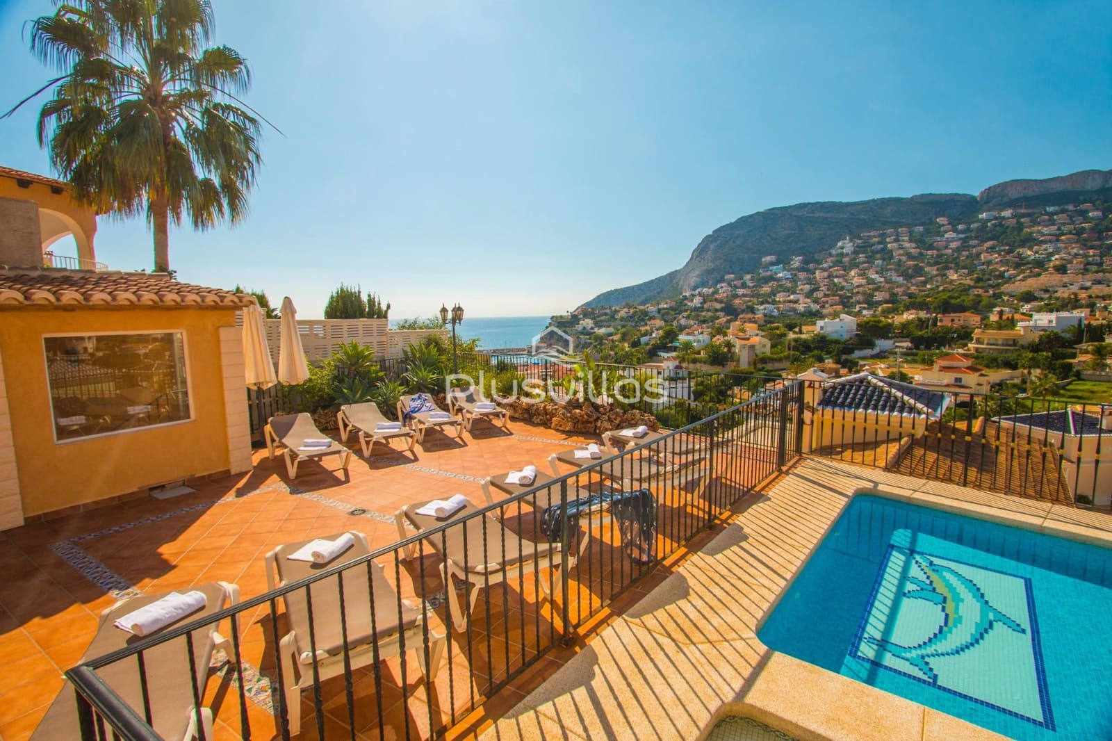 5 makuuhuone Huvila myytävänä paikassa Calpe / Calp mukana uima-altaan - 1 900 000 € (Ref: 5973294)