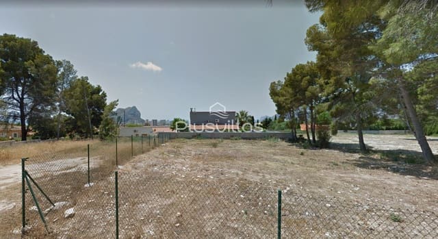 Byggetomt til salgs i Cometa - Carrió, Calpe / Calp - € 2 500 000 (Ref: 6361887)