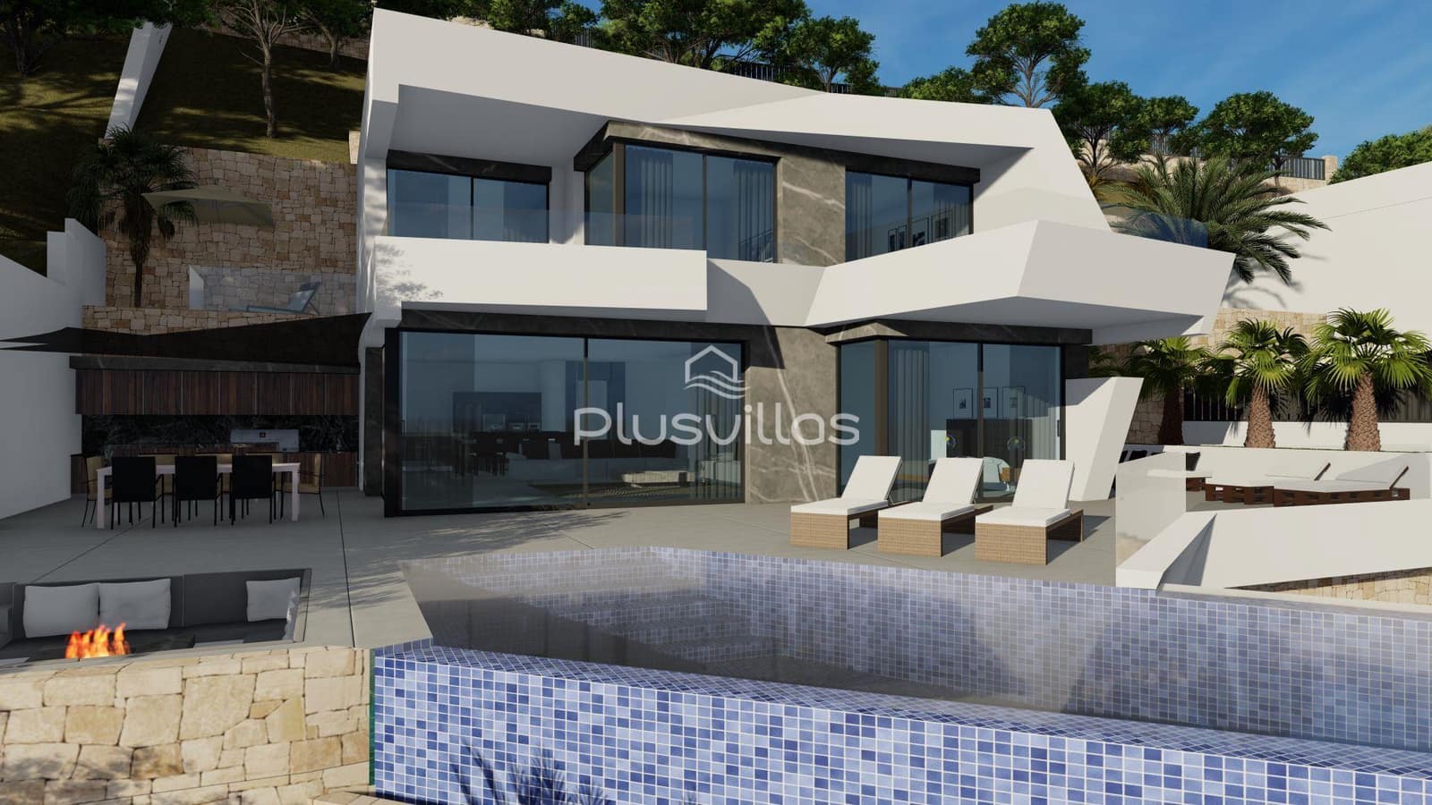 4 sovrum Villa till salu i Calpe / Calp med pool - 1 690 000 € (Ref: 7161045)