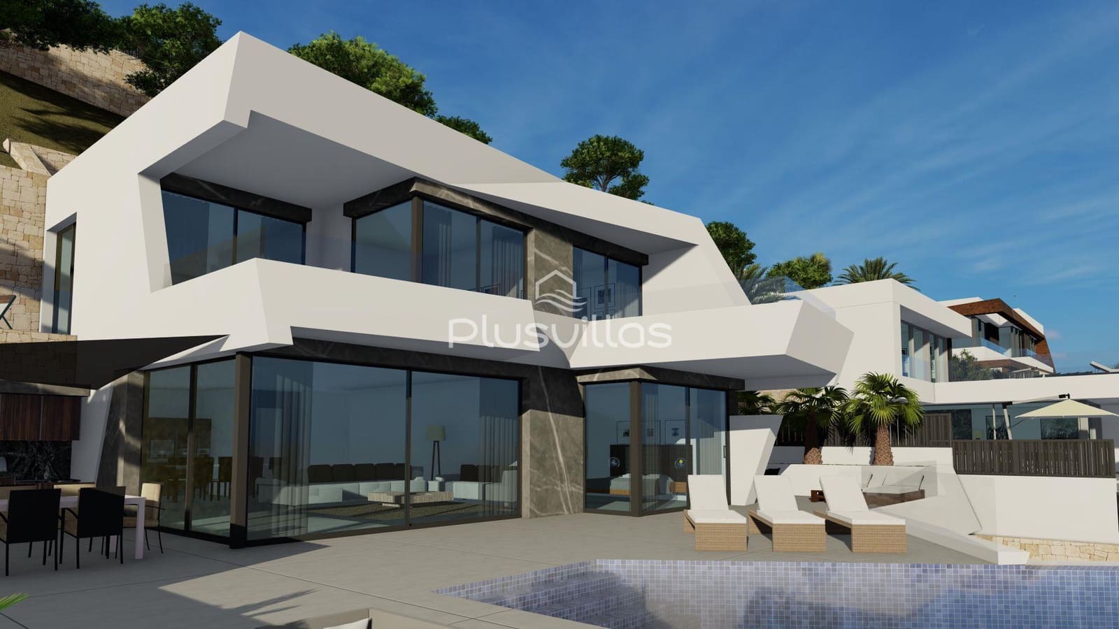 4 sovrum Villa till salu i Calpe / Calp med pool - 1 690 000 € (Ref: 7161045)