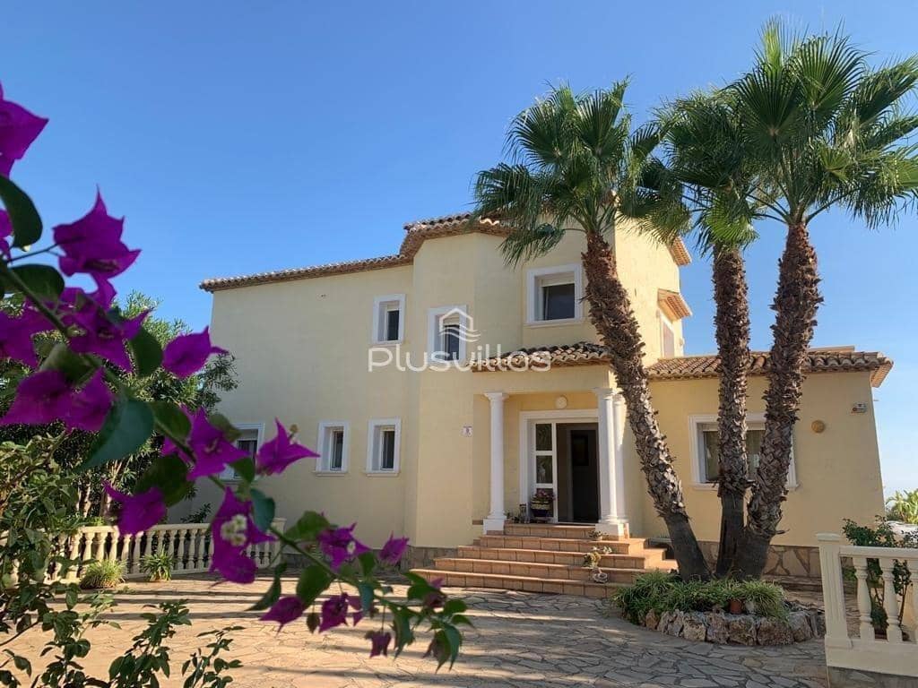 4 chambre Villa/Maison à vendre à Calpe / Calp avec piscine - 850 000 € (Ref: 7349262)
