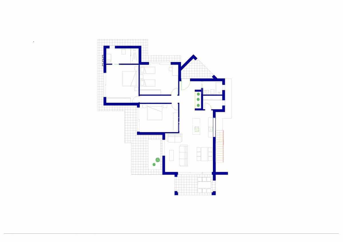 3 makuuhuone Huvila myytävänä paikassa Calpe / Calp mukana uima-altaan - 995 000 € (Ref: 7438887)