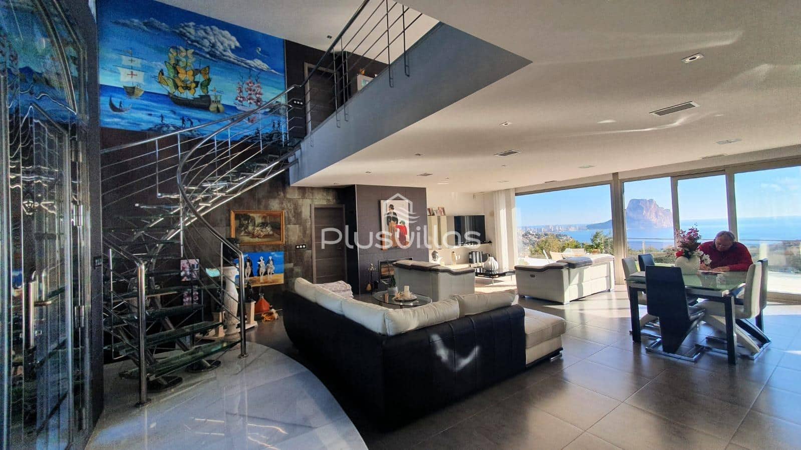 5 soveværelse Villa til salg i Calpe / Calp med swimmingpool - € 1.950.000 (Ref: 7444300)
