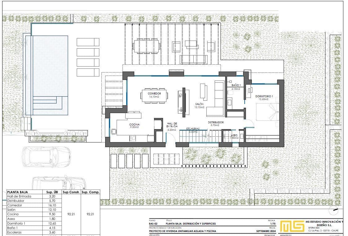 4 chambre Villa/Maison à vendre à Calpe / Calp avec piscine - 1 150 000 € (Ref: 8506123)