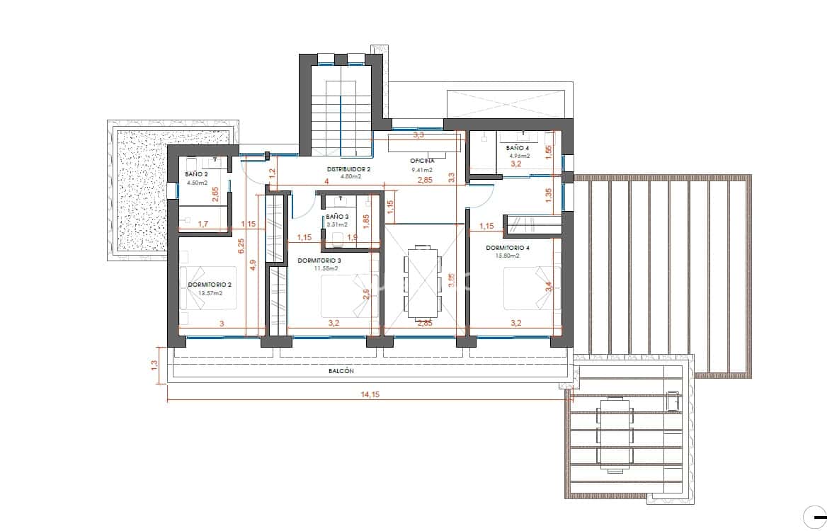 4 sypialnia Willa na sprzedaż w Benissa z basenem - 1 700 000 € (Ref: 8506128)