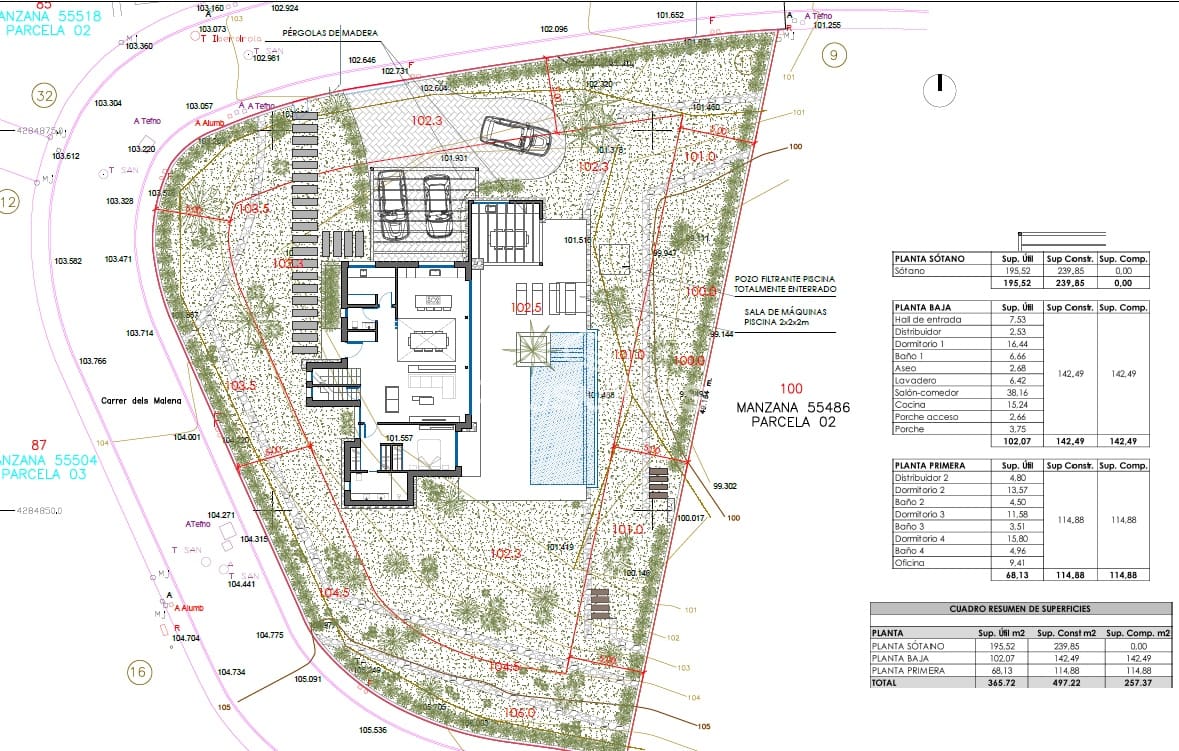 4 sypialnia Willa na sprzedaż w Benissa z basenem - 1 700 000 € (Ref: 8506128)