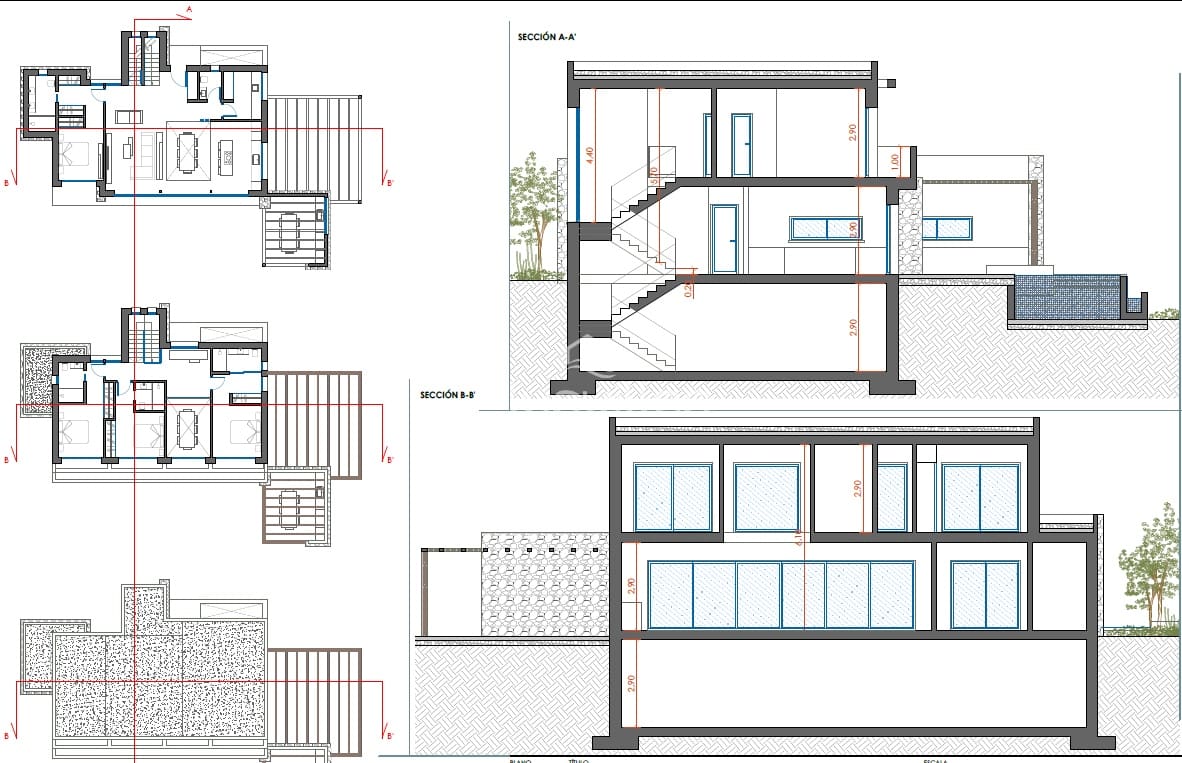 4 sypialnia Willa na sprzedaż w Benissa z basenem - 1 700 000 € (Ref: 8506128)