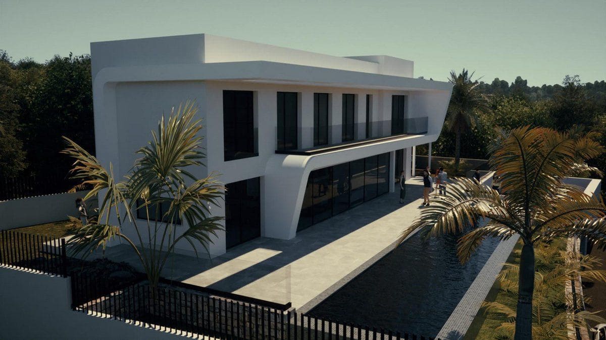 5 bedroom Villa for sale in Calpe / Calp with pool - € 1,260,000 (Ref: 8663683)