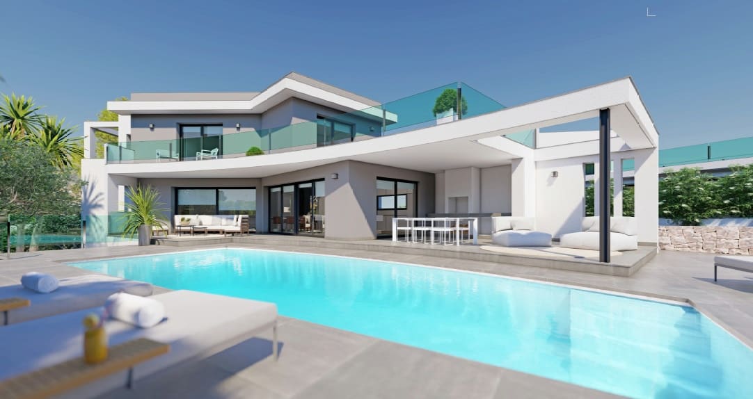 4 Zimmer Villa zu verkaufen in Calpe / Calp mit Pool - 1.550.000 € (Ref: 8691517)