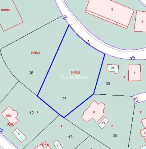 Tontti myytävänä paikassa Benissa - 150 000 € (Ref: 8735752)