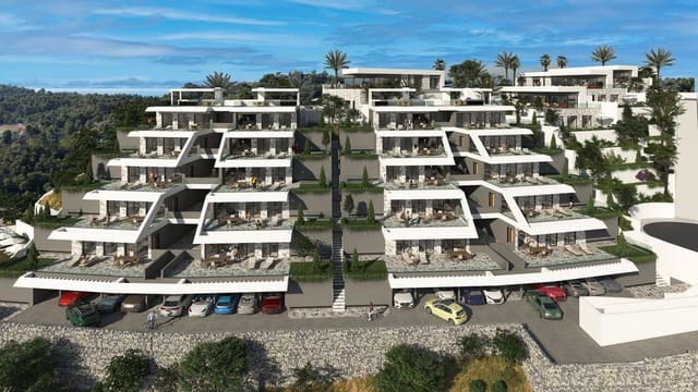 2 makuuhuone Huoneisto myytävänä paikassa Finestrat Pueblo, Finestrat mukana uima-altaan - 355 000 € (Ref: 9000494)