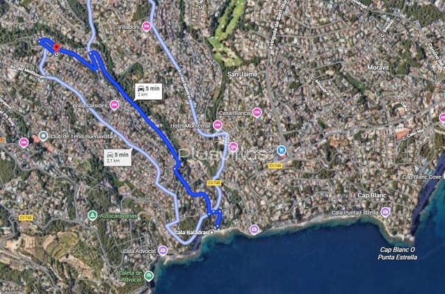 Byggegrund til salg i Benissa - € 199.000 (Ref: 9051427)