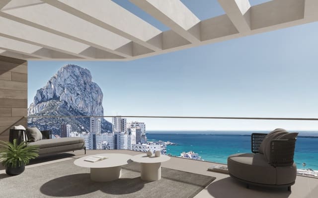 4 chambre Appartement à vendre à Pueblo, Calpe / Calp avec piscine - 963 000 € (Ref: 9106755)