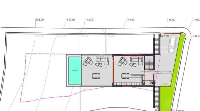 Byggegrund til salg i Alhama Springs, Altea - € 135.000 (Ref: 9114478)