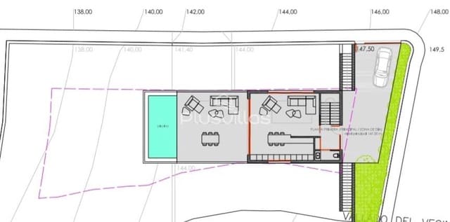 Byggegrund til salg i Alhama Springs, Altea - € 135.000 (Ref: 9114478)