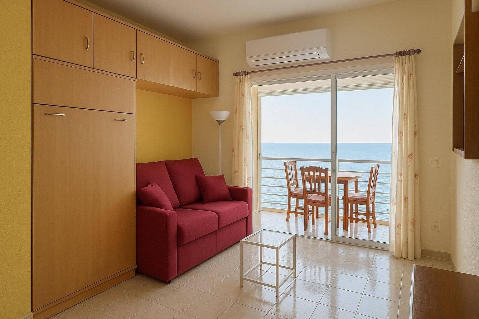 1 chambre Appartement à vendre à Calpe / Calp avec piscine - 190 000 € (Ref: 9133211)
