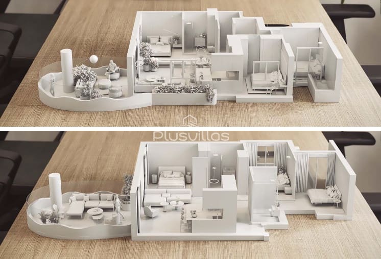 3 chambre Appartement à vendre à Calpe / Calp avec piscine - 625 000 € (Ref: 9233115)