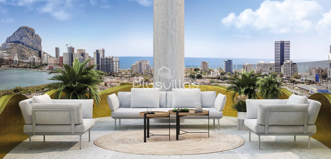 3 chambre Appartement à vendre à Calpe / Calp avec piscine - 625 000 € (Ref: 9233115)