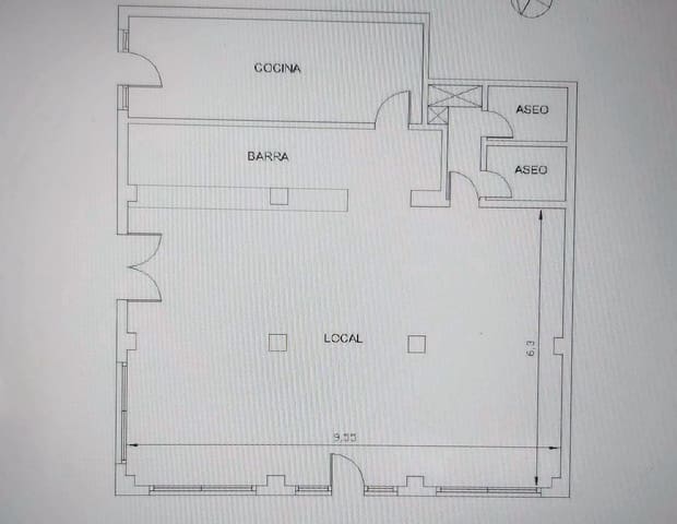 Commerciale in vendita in Centro ciudad, Javea / Xàbia - 430.000 € (Rif: 9240492)