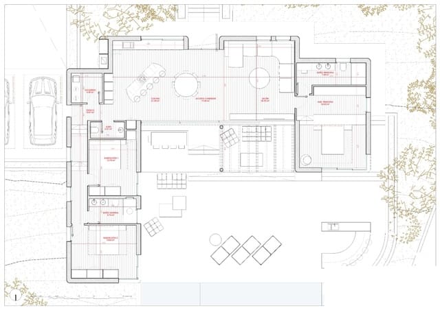 3 chambre Villa/Maison à vendre à Centro ciudad, Javea / Xàbia avec piscine - 1 550 000 € (Ref: 9252552)