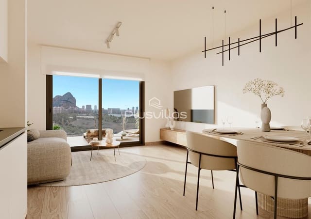 2 chambre Appartement à vendre à Pueblo, Calpe / Calp avec piscine - 344 500 € (Ref: 9262953)