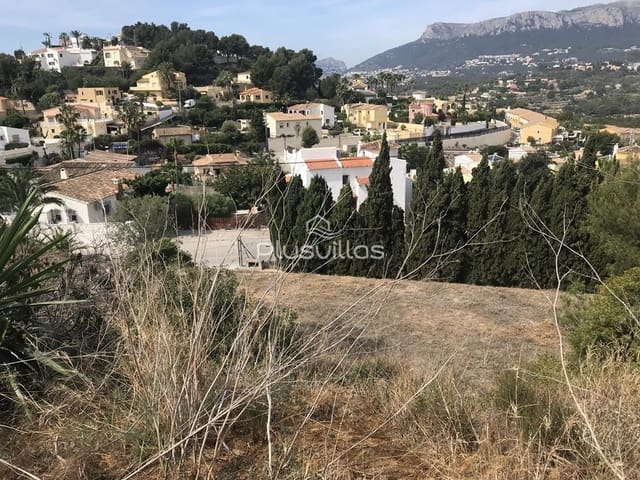 Byggegrund til salg i Pueblo, Calpe / Calp - € 280.000 (Ref: 9262954)
