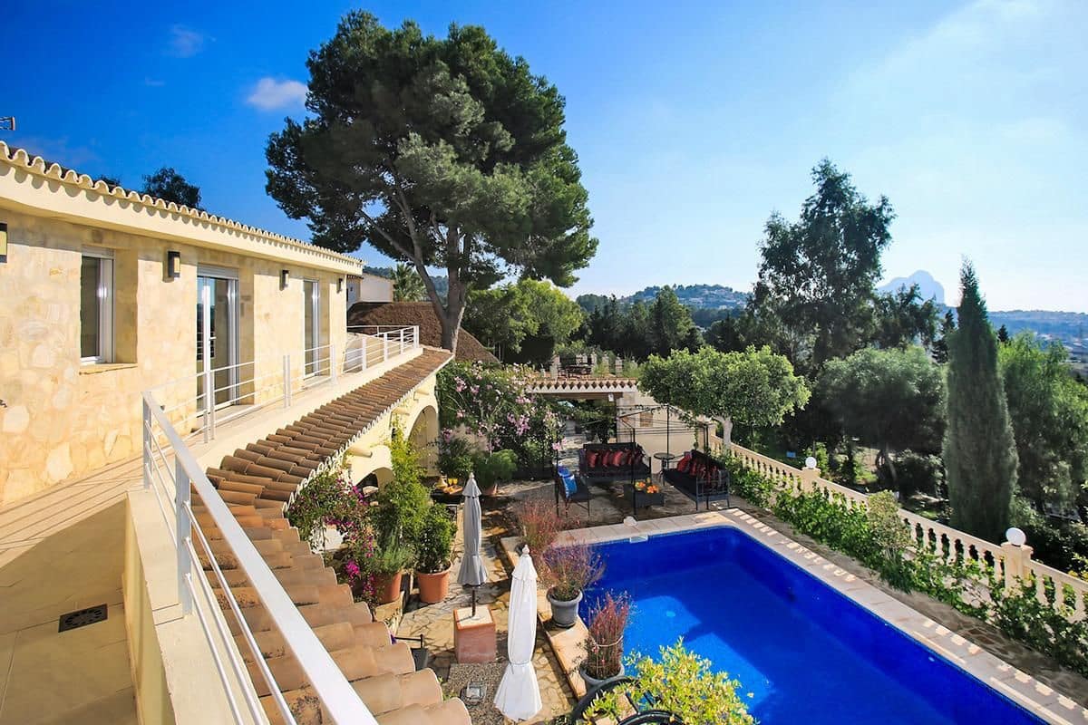 4 sypialnia Willa na sprzedaż w Calpe / Calp z basenem - 2 250 000 € (Ref: 9383180)