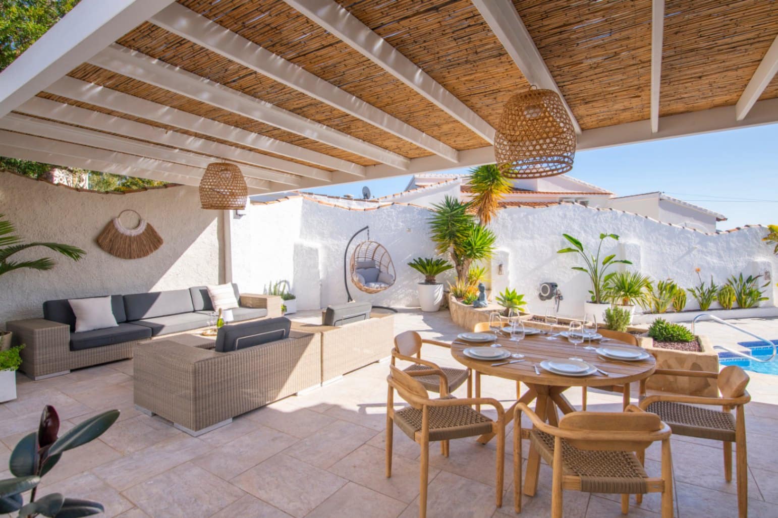 Chalet de 4 habitaciones en Moraira en venta con piscina - 1.100.000 € (Ref: 9391969)