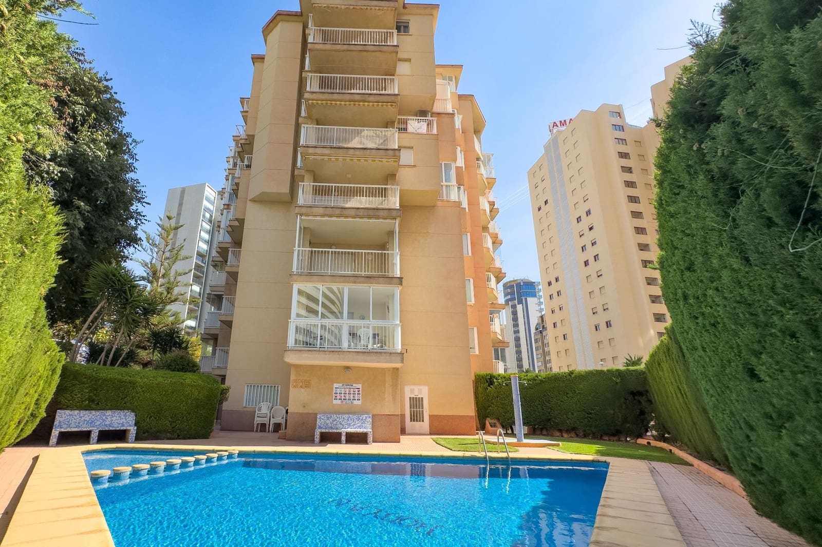 2 chambre Appartement à vendre à Calpe / Calp avec piscine - 320 000 € (Ref: 9414384)