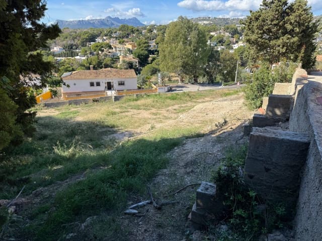 Byggetomt til salgs i Benissa - € 1 500 000 (Ref: 9414408)