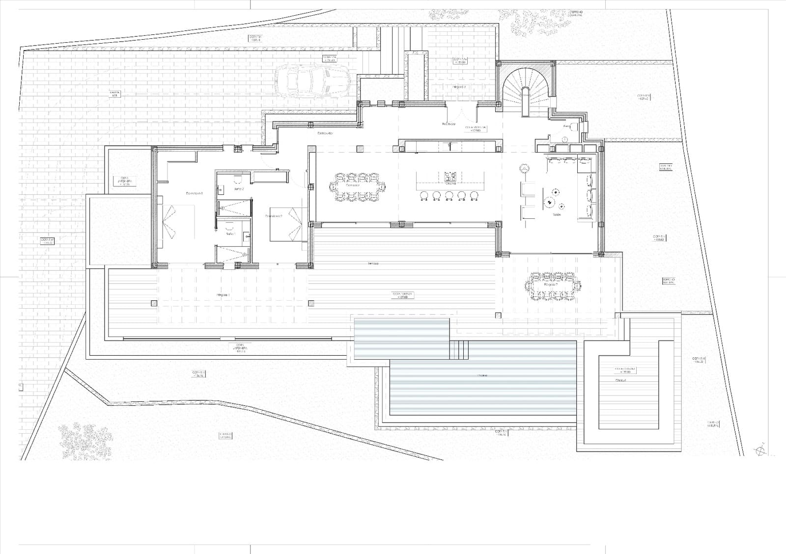4 makuuhuone Huvila myytävänä paikassa Benissa mukana uima-altaan - 2 995 000 € (Ref: 9436394)