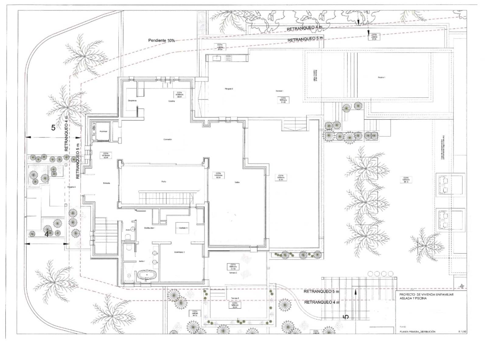 5 makuuhuone Huvila myytävänä paikassa Benissa mukana uima-altaan - 3 995 000 € (Ref: 9437603)