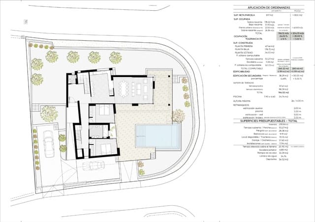 3 sypialnia Willa na sprzedaż w Casco Urbano, Teulada-Moraira z basenem - 1 750 000 € (Ref: 9437605)