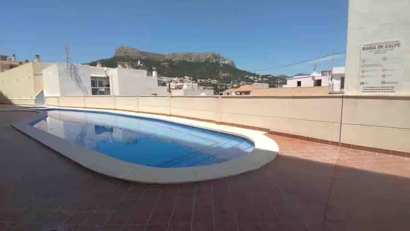 2 Zimmer Apartment zu verkaufen in Calpe / Calp mit Pool - 294.500 € (Ref: 9486787)