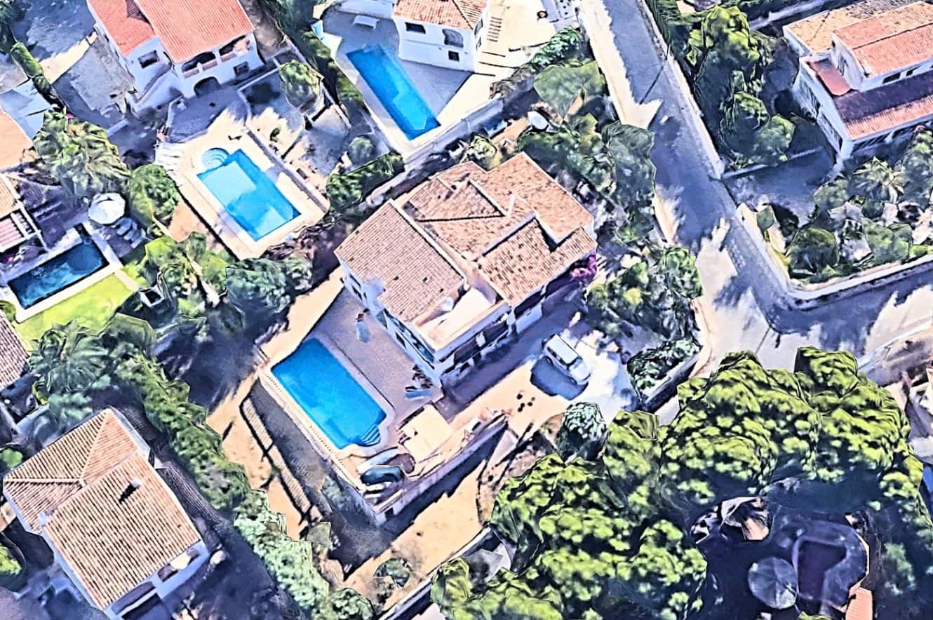 4 makuuhuone Huvila myytävänä paikassa Calpe / Calp mukana uima-altaan - 550 000 € (Ref: 9509174)