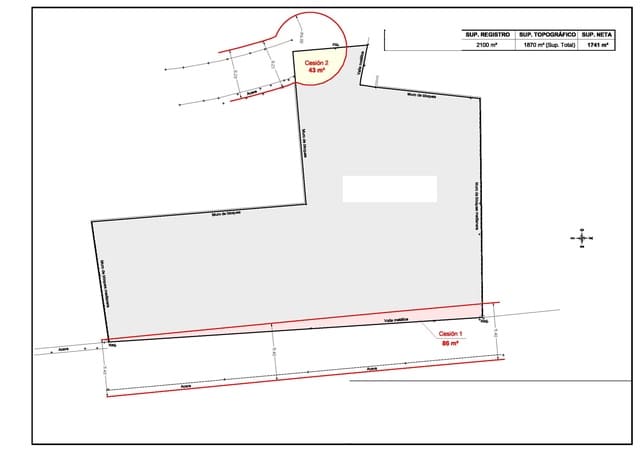 Byggetomt til salgs i Centro ciudad, Javea / Xàbia - € 340 000 (Ref: 9509190)